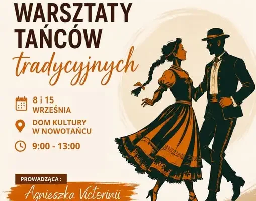 Darmowe warsztaty tańców tradycyjnych w Nowotańcu – zapisy trwają