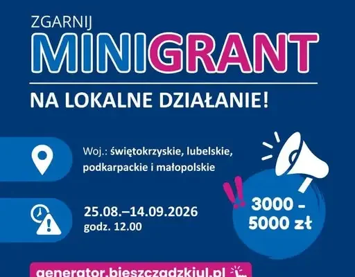 Trwa nabór wniosków w konkursie „Fundusz Inicjatyw MRW — Działam, bo lubię!” – minigranty do 5 tys. zł