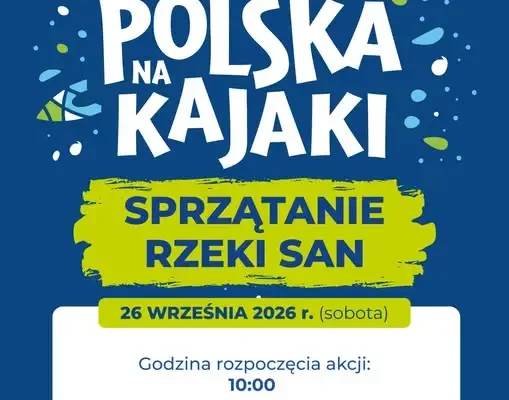 Bezpłatny spływ kajakowy rzeką San już w sobotę – zapisy trwają