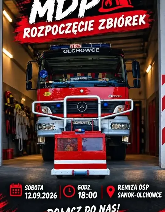 Młodzieżowa Drużyna Pożarnicza w Sanoku-Olchowcach wznawia zbiórki