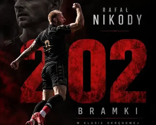 Rafał Nikody przekroczył 200 bramek w krośnieńskiej okręgówce