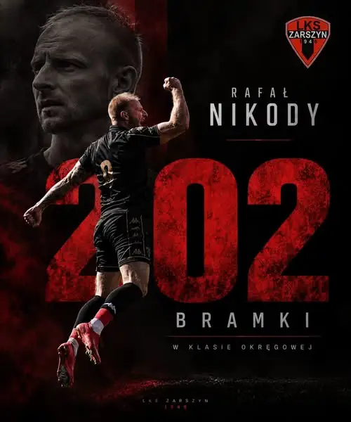 Rafał Nikody przekroczył 200 bramek w krośnieńskiej okręgówce