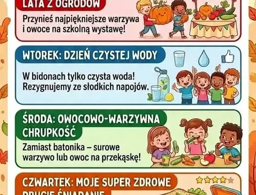 Tydzień dla Zdrowia w szkole – profilaktyka podana dalej!