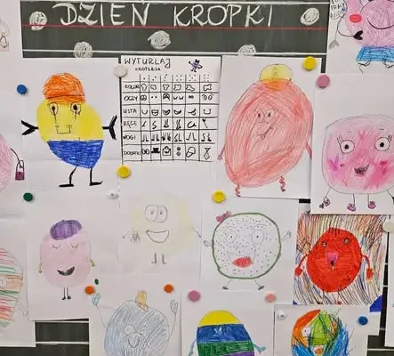 Dzień Kropki w świetlicy – kreatywna zabawa z Vashti