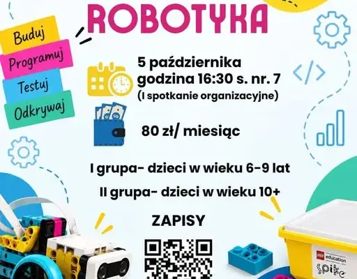 Robotyka z LEGO w GOK Besko – ruszają zapisy na nowy semestr