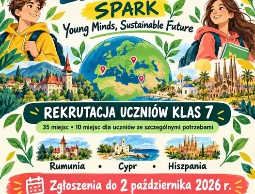 Sanok: Szkoła szuka uczniów do projektu Erasmus+ – wyjazdy do Rumunii, na Cypr i do Hiszpanii