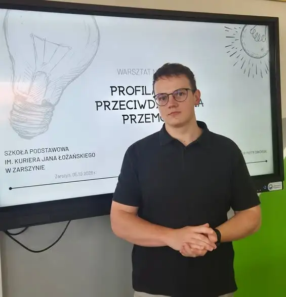 Warsztaty o przeciwdziałaniu przemocy w Szkole Podstawowej w Zarszynie