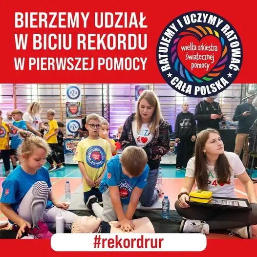 Szkoła włącza się w akcję „Ratujemy i Uczymy Ratować”