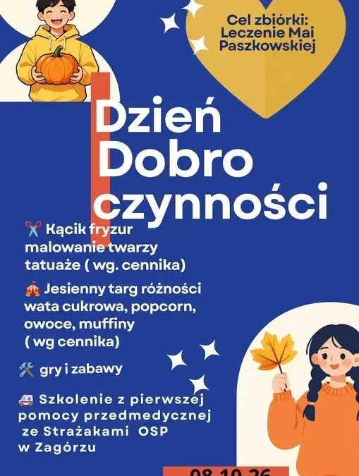 Szkolny Dzień Dobroczynności – już w czwartek!