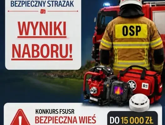 Sześć jednostek OSP z Gminy Sanok z dofinansowaniem na bezpieczeństwo i ratownictwo