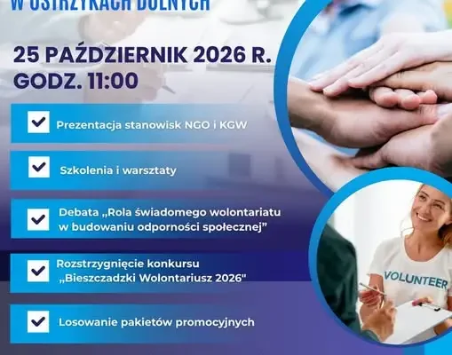 V Bieszczadzkie Forum Organizacji Pozarządowych i KGW w Ustrzykach Dolnych