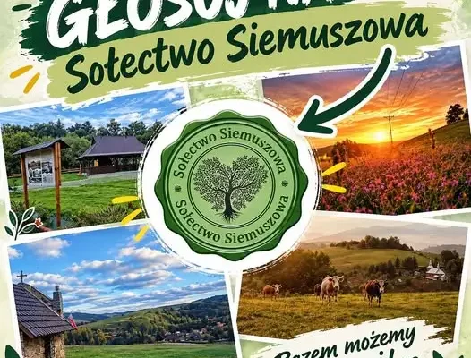 Siemuszowa walczy o tytuł Pięknej Wsi Podkarpackiej – potrzebne głosy mieszkańców