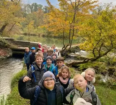 Dzień bez ławki w klasie 2 – jesienna lekcja w terenie na Jarze Wisłoka