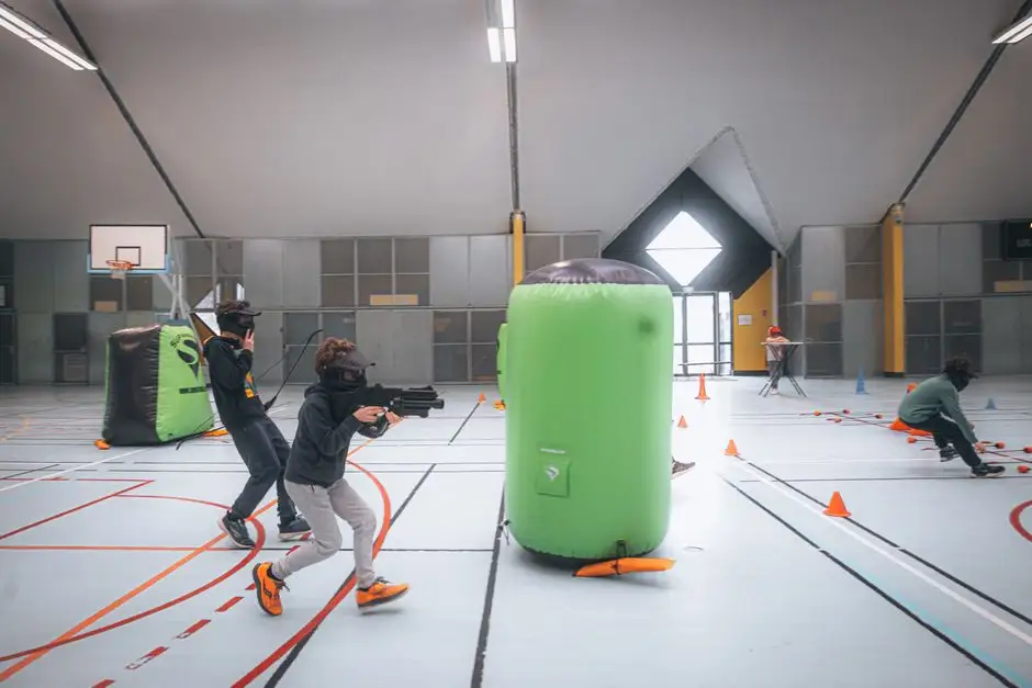 Klasa 7c z Kostarowiec na integracyjnym wypadzie w Laser Force
